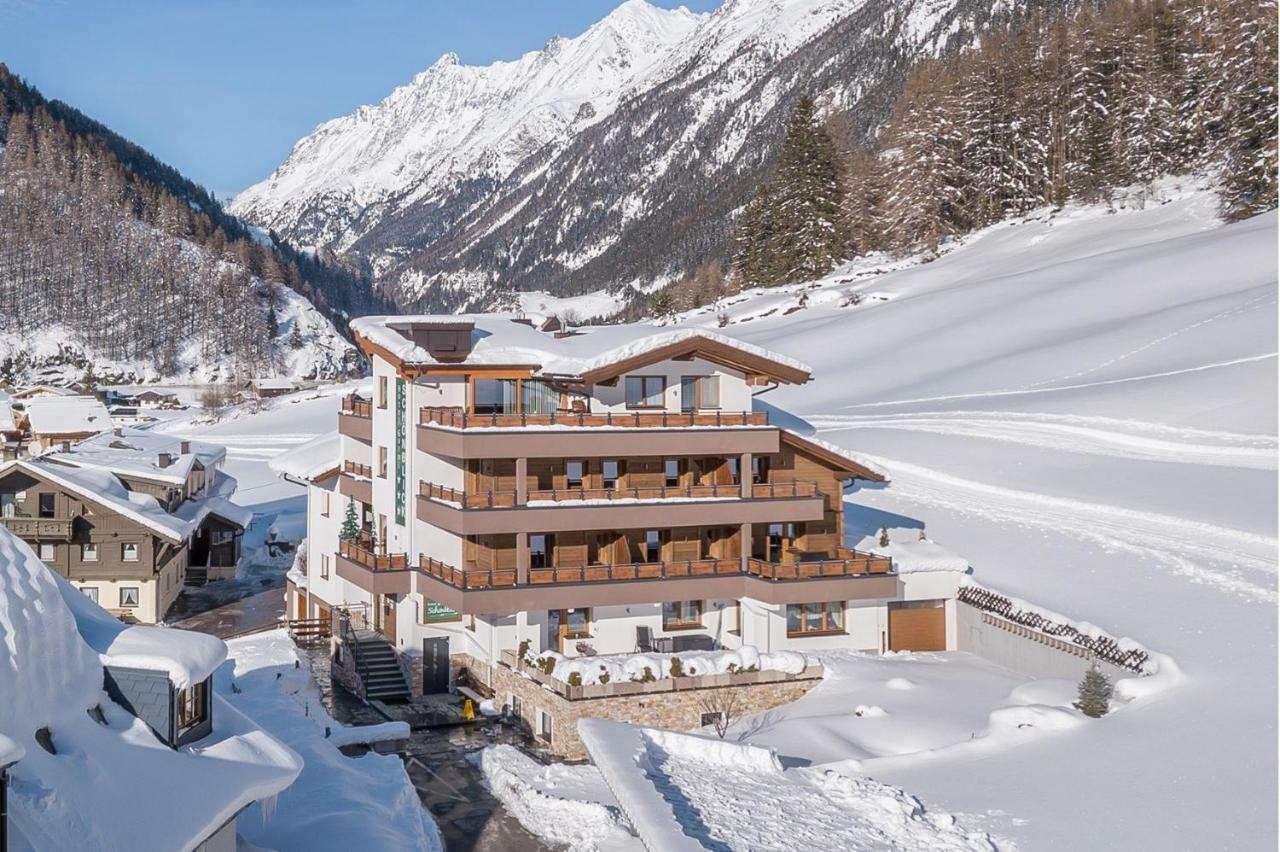 Hotel Garni Schoenblick Sölden Esterno foto